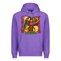 Purple Crawfish season Premium Hoodie - FaDigitalArtStudio