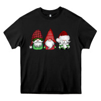 Black christmas gnomes Heavy Core Tee - AdoDesignShop