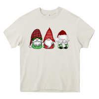Cream christmas gnomes Heavy Core Tee - AdoDesignShop