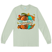 Matcha pumpkin thankful Long Sleeve Tee - NancyCooperArtShop