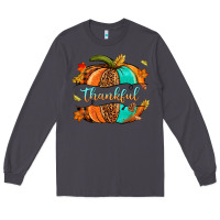 Smoke pumpkin thankful Long Sleeve Tee - NancyCooperArtShop
