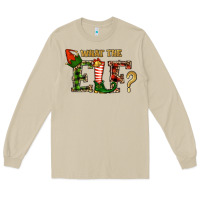 Mushroom What The Elf Christmas Long Sleeve Tee - RanaPortraitStore