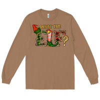 Toasted Coconut What The Elf Christmas Long Sleeve Tee - RanaPortraitStore
