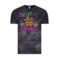 Cloud Black dental squad mardi gras teeth Vintage Tee - Jasminsmagicworld
