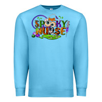 Ocean Blue one spooky nurse Premium Sweatshirt - BundleAndBundleShop