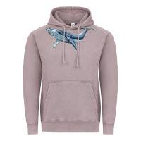 Vintage Zinc humpback whale Vintage Hoodie - BarkalooDesign