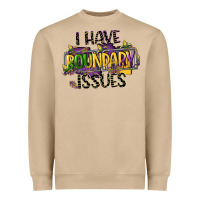 Mushroom i have boundary issues Heavyweight Sweatshirt - CowGirlArtShop
