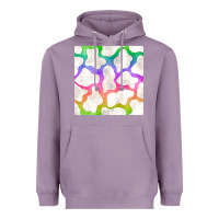 Lavender watercolor rainbow cow seamless pattern Heavyweight Hoodie - BundleAndBundleShop