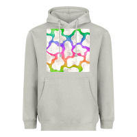 Moon Dust watercolor rainbow cow seamless pattern Heavyweight Hoodie - BundleAndBundleShop