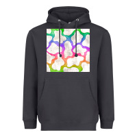 Smoke watercolor rainbow cow seamless pattern Heavyweight Hoodie - BundleAndBundleShop