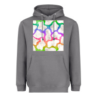 Storm watercolor rainbow cow seamless pattern Heavyweight Hoodie - BundleAndBundleShop
