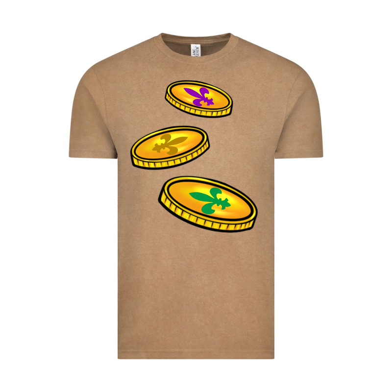 Louisiana Coins Vintage Tee by BarkalooDesign | Teevron