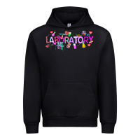 Black Valentine Laboratory Urban Hoodie - CowhideDigitalArt