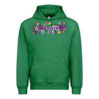 Emerald Valentine Laboratory Urban Hoodie - CowhideDigitalArt