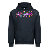 Navy Valentine Laboratory Urban Hoodie - CowhideDigitalArt