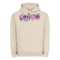 Pigment French Oak Valentine Laboratory Urban Hoodie - CowhideDigitalArt