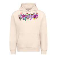 Sandshell Valentine Laboratory Urban Hoodie - CowhideDigitalArt