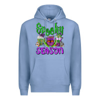 Colony Blue Spooky Season Coffee Cups Premium Hoodie - FaDigitalArtStudio