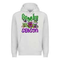 Dove Grey Spooky Season Coffee Cups Premium Hoodie - FaDigitalArtStudio