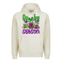 Oatmeal Heather Spooky Season Coffee Cups Premium Hoodie - FaDigitalArtStudio