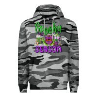 Slate Camo Spooky Season Coffee Cups Premium Hoodie - FaDigitalArtStudio
