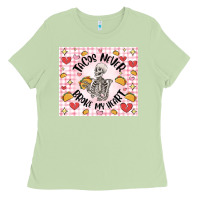 Matcha tacos never broke my heart Ladies Tee - MaliasSmallBusiness