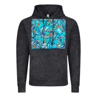 Vintage Black humpback whale Vintage Hoodie - BarkalooDesign