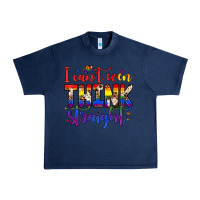 Navy i can't even think straight Urban Heavy Tee - JahusDesignShop