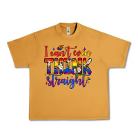 Peanut Butter i can't even think straight Urban Heavy Tee - JahusDesignShop