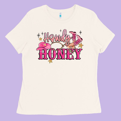 Howdy Honey Ladies Tee Designed By Maliassmallbusiness