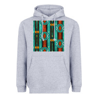 Heather Grey native american aztec seamless pattern 5 Heavyweight Hoodie - BundleAndBundleShop