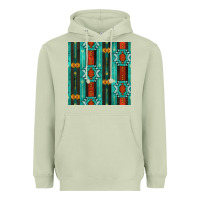 Matcha native american aztec seamless pattern 5 Heavyweight Hoodie - BundleAndBundleShop