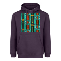Plum native american aztec seamless pattern 5 Heavyweight Hoodie - BundleAndBundleShop