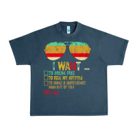 Midnight Navy I Want to Break Free to Ride My Bicycle Want It All Urban Heavy Tee - Bettercallsaul