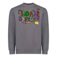 Storm loan officer mardi gras cowgirl Heavyweight Sweatshirt - CowGirlArtShop