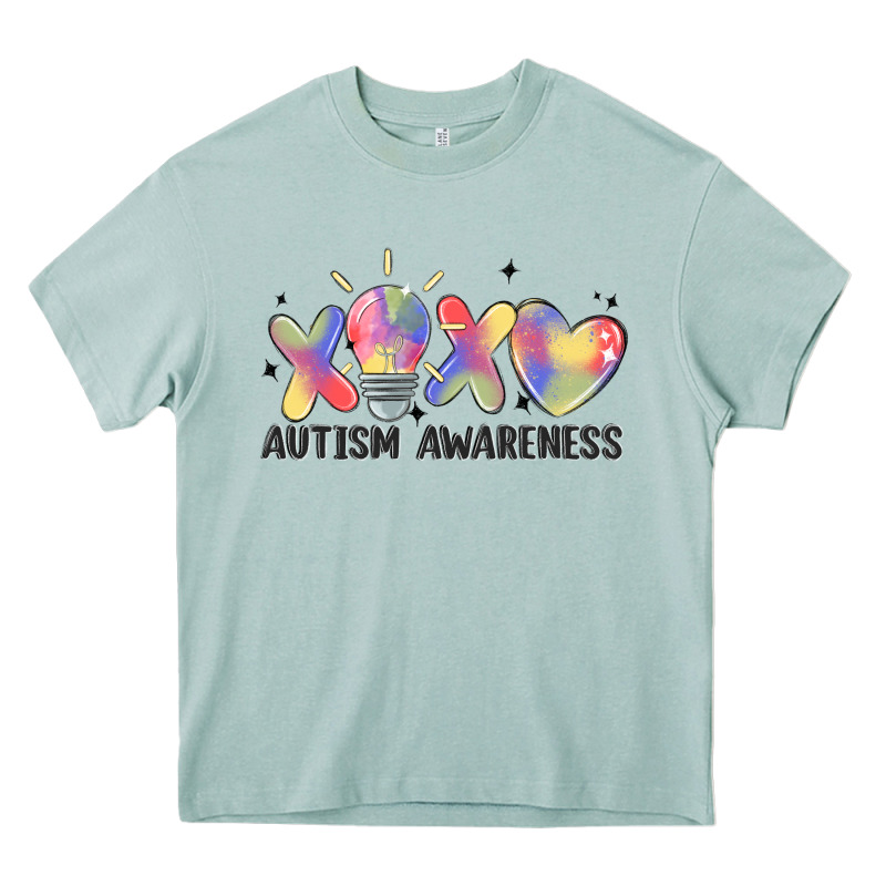 Autism Awareness Heavy Core Tee by MaliasSmallBusiness | Teevron