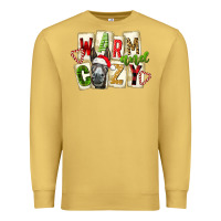 Antique Gold warm and cozy donkey Premium Sweatshirt - FaDigitalArtStudio