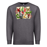 Charcoal Heather warm and cozy donkey Premium Sweatshirt - FaDigitalArtStudio