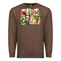 Chestnut warm and cozy donkey Premium Sweatshirt - FaDigitalArtStudio