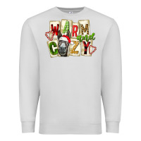 Dove Grey warm and cozy donkey Premium Sweatshirt - FaDigitalArtStudio