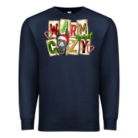 Navy warm and cozy donkey Premium Sweatshirt - FaDigitalArtStudio