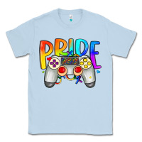 Dusty Blue pride gaymer Classic Tee - Artiststas