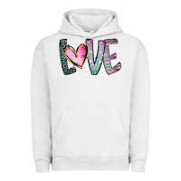 Pigment Lunar Rock Valentine Love Urban Hoodie - CowhideDigitalArt