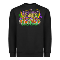 Black king cake calories dont count Heavyweight Sweatshirt - CowGirlArtShop