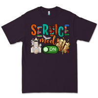 Plum service mode on Premium Tee - NancyCooperArtShop