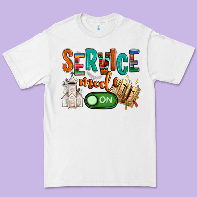 Service Mode On Premium Tee Designed By Nancycooperartshop
