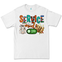 White service mode on Premium Tee - NancyCooperArtShop