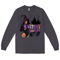 Smoke Witchy Woman Long Sleeve Tee - texasbilliewilder
