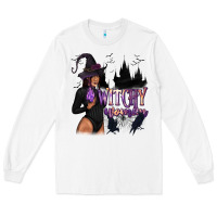 White Witchy Woman Long Sleeve Tee - texasbilliewilder