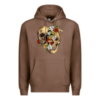 Chestnut nature skull Premium Hoodie - RanaPortraitStore